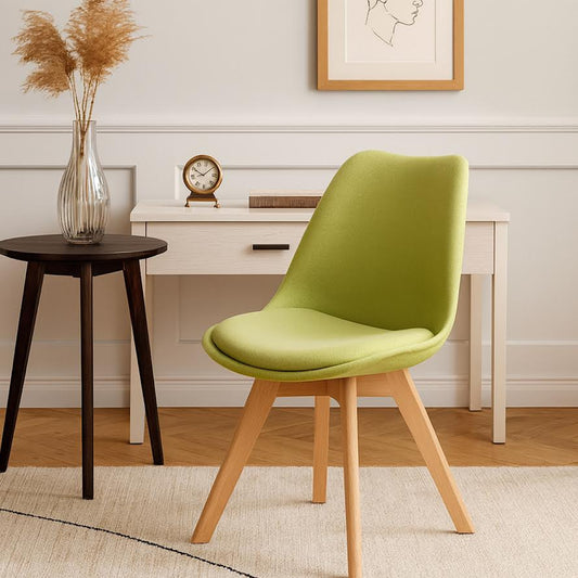 Gigma Light Green W/Fabric Chair - Habitt