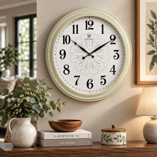 Heritage Wall Clock Letex – 24 Inch Classic Decorative Wall Clock