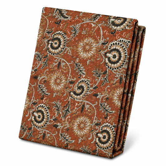 Mineral Red Double Bed Sheet 96x102"