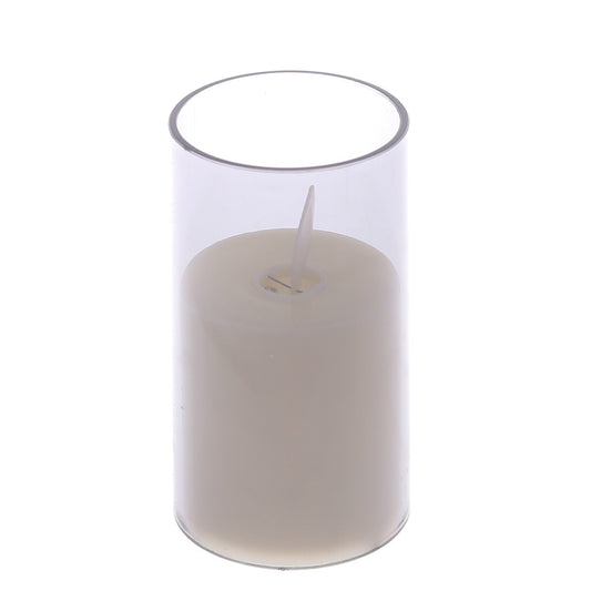 LED CANDLE S Black 4 Inch Height FY-08 - Habitt