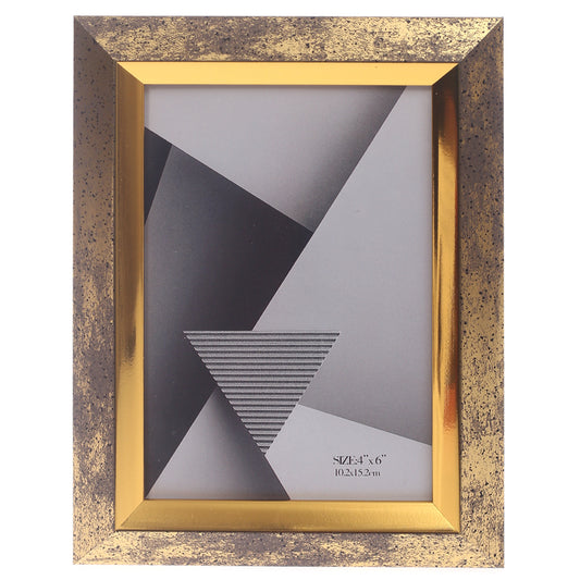 Photo Frame Gold 4 X 6 Inch YSBL-013 - Habitt