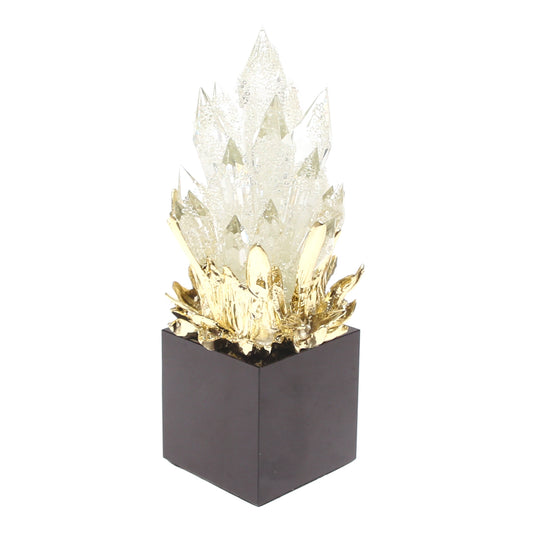 Luxury Crystal Decorative Statue with Black Base - Habitt