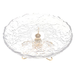 Console Piece Large Gold Decorative Bowl – 13 x 13 x 7 Inch Luxury Accent - Habitt