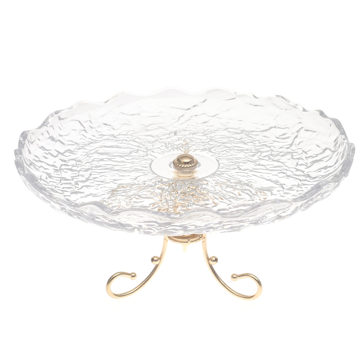 Console Piece Large Gold Decorative Bowl – 13 x 13 x 7 Inch Luxury Accent - Habitt