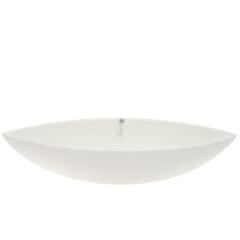 44 cm Oval Symphony Bowl – Elegant White Serving Bowl - Habitt