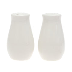 Salt & Pepper Set – Elegant White Ceramic Shakers - Habitt
