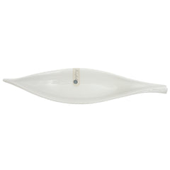 Twist Bowl 36.5 cm Symphony – Elegant White Ceramic Serving Bowlx` - Habitt