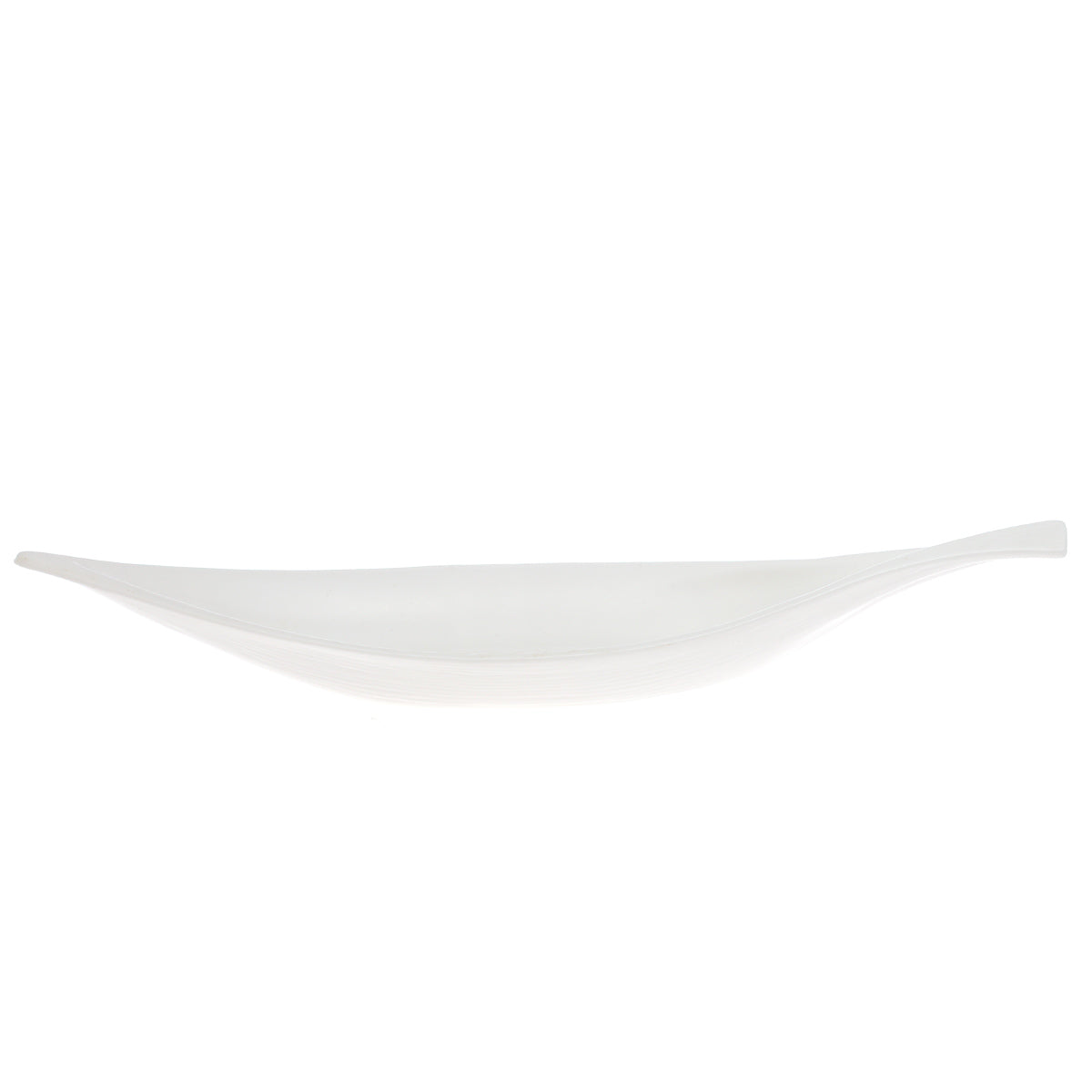 Twist Bowl 36.5 cm Symphony – Elegant White Ceramic Serving Bowlx` - Habitt