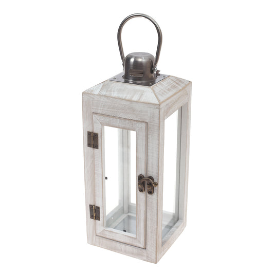 Table Lantern White 6.2 X 6.2 X 15 Inch WL-007 - Habitt