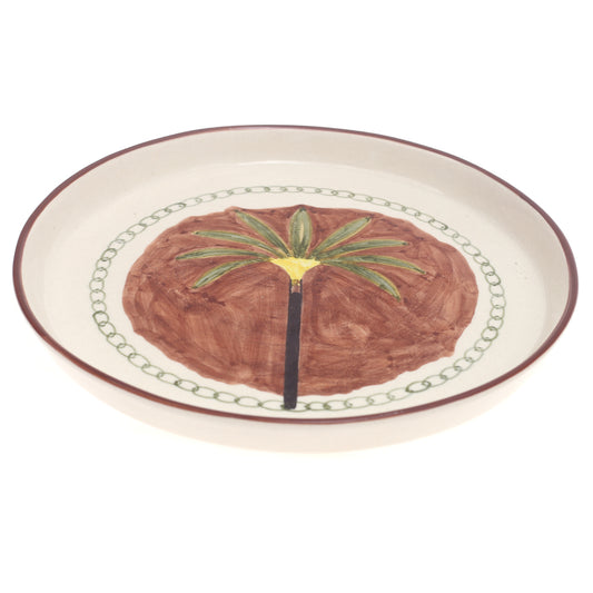 Platter 12" T – Brown Palm - Habitt