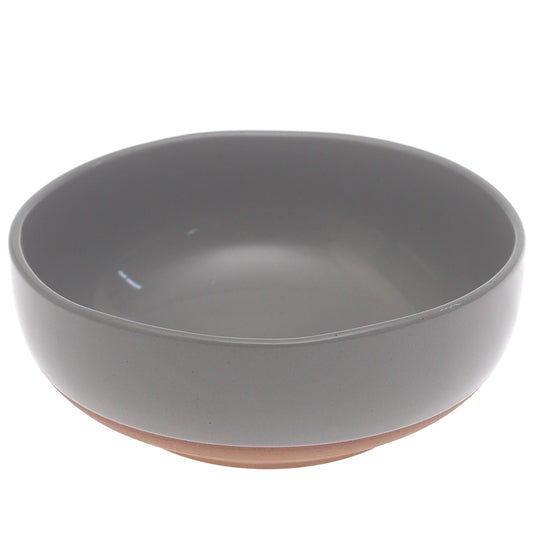 Grey Ceramic Bowl – 6 Inch Modern Serving & Décor Bowl - Habitt