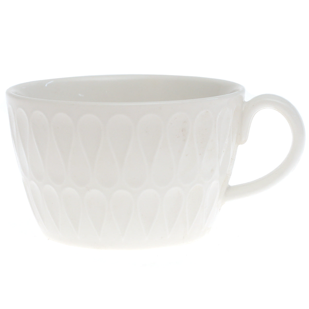 White Tea Cup – 4 x 2.5 Inch - Habitt
