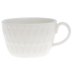 White Tea Cup – 4 x 2.5 Inch - Habitt