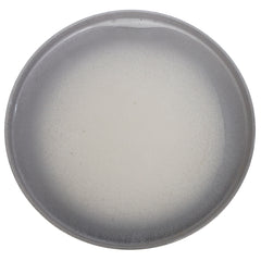 Grey & White Dinner Plate – 11 Inch Food-Safe Plate - Habitt