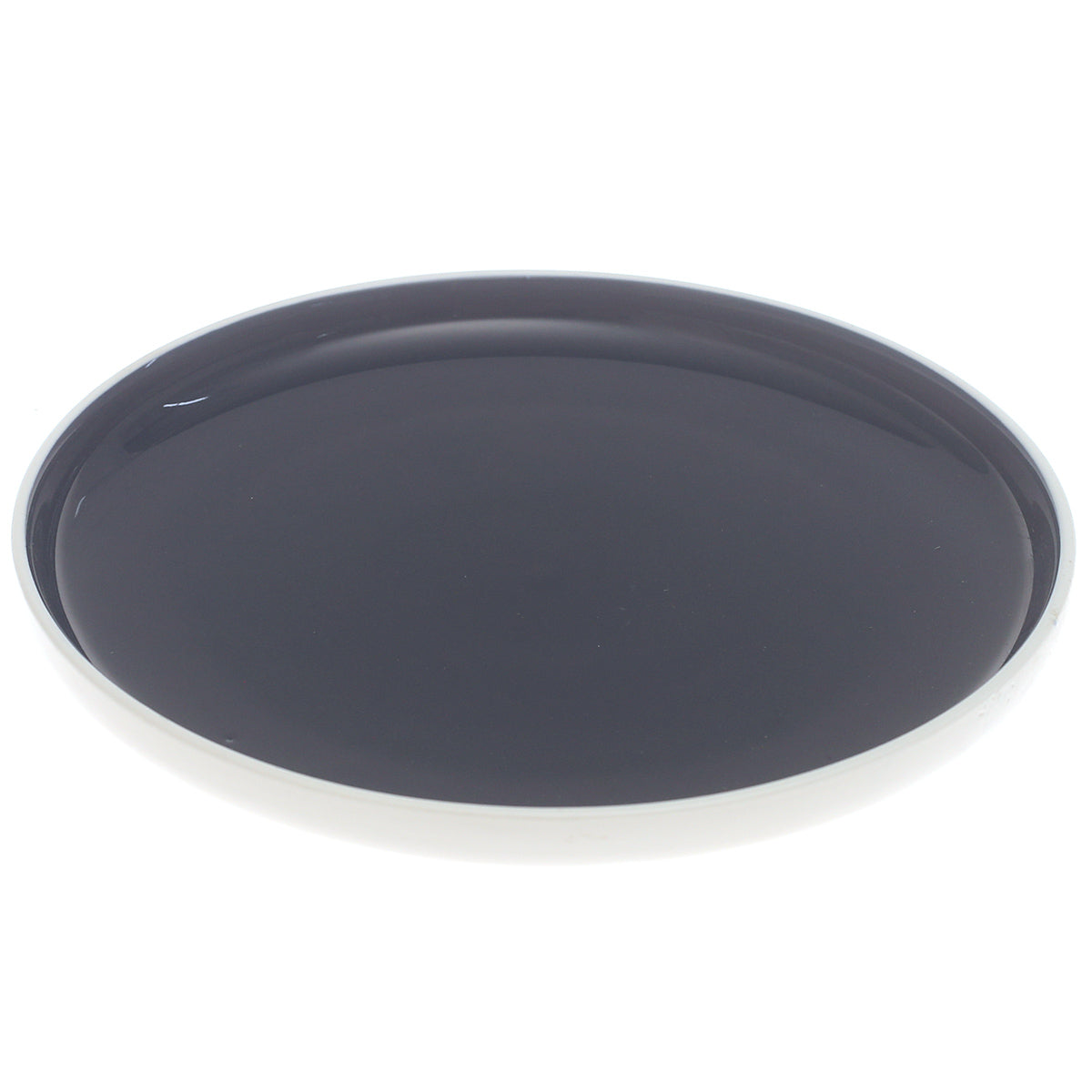 Blue Ceramic Quarter Plate 8 Inch – Modern Glossy Side Plate - Habitt