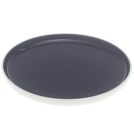 Blue Ceramic Quarter Plate 8 Inch – Modern Glossy Side Plate - Habitt