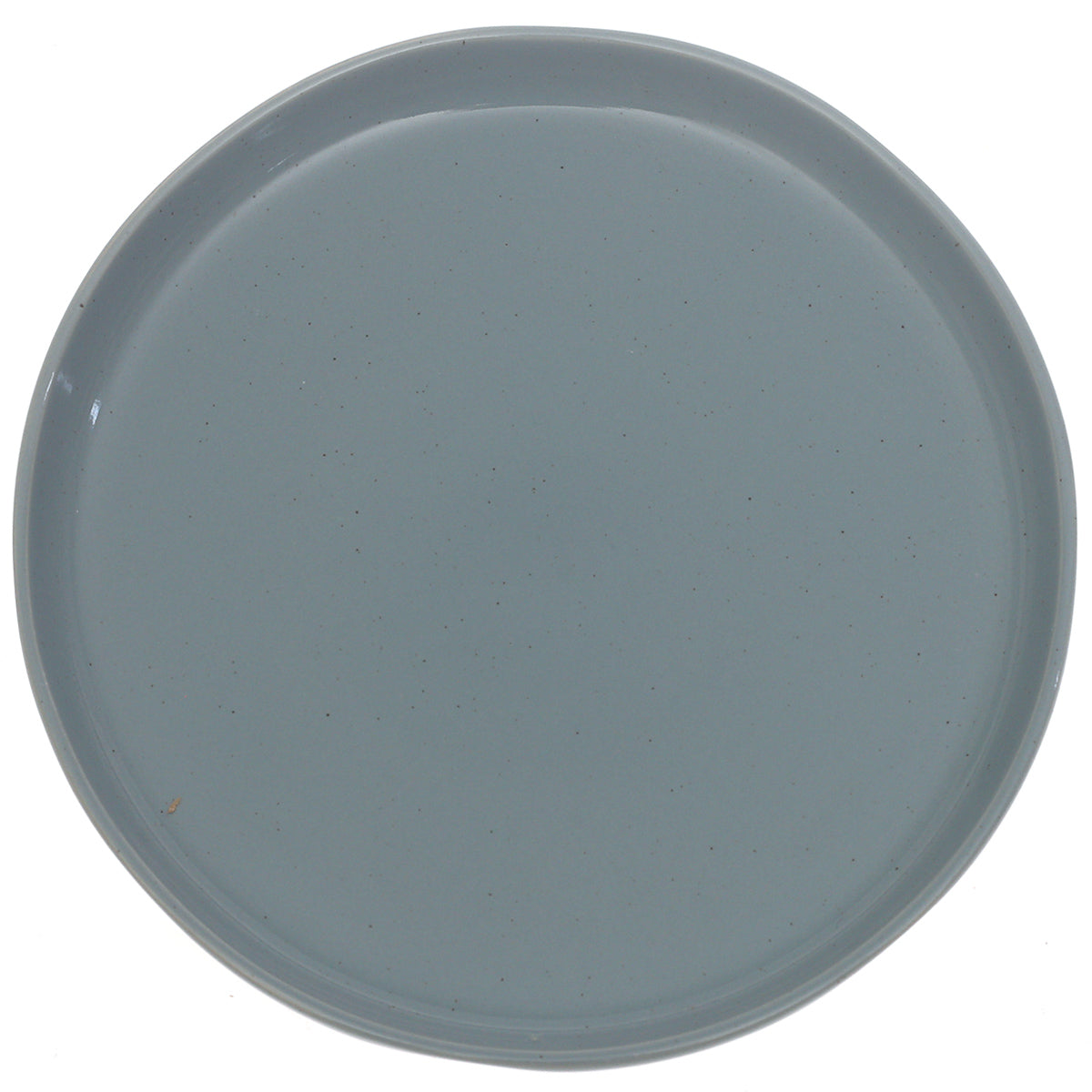 Blue Ceramic Quarter Plate 8 Inch - Habitt