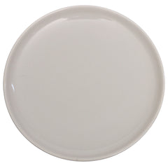 Light Grey & Grey Ceramic Quarter Plate 7.5 Inch – Minimalist Two-Tone Side Plate - Habitt