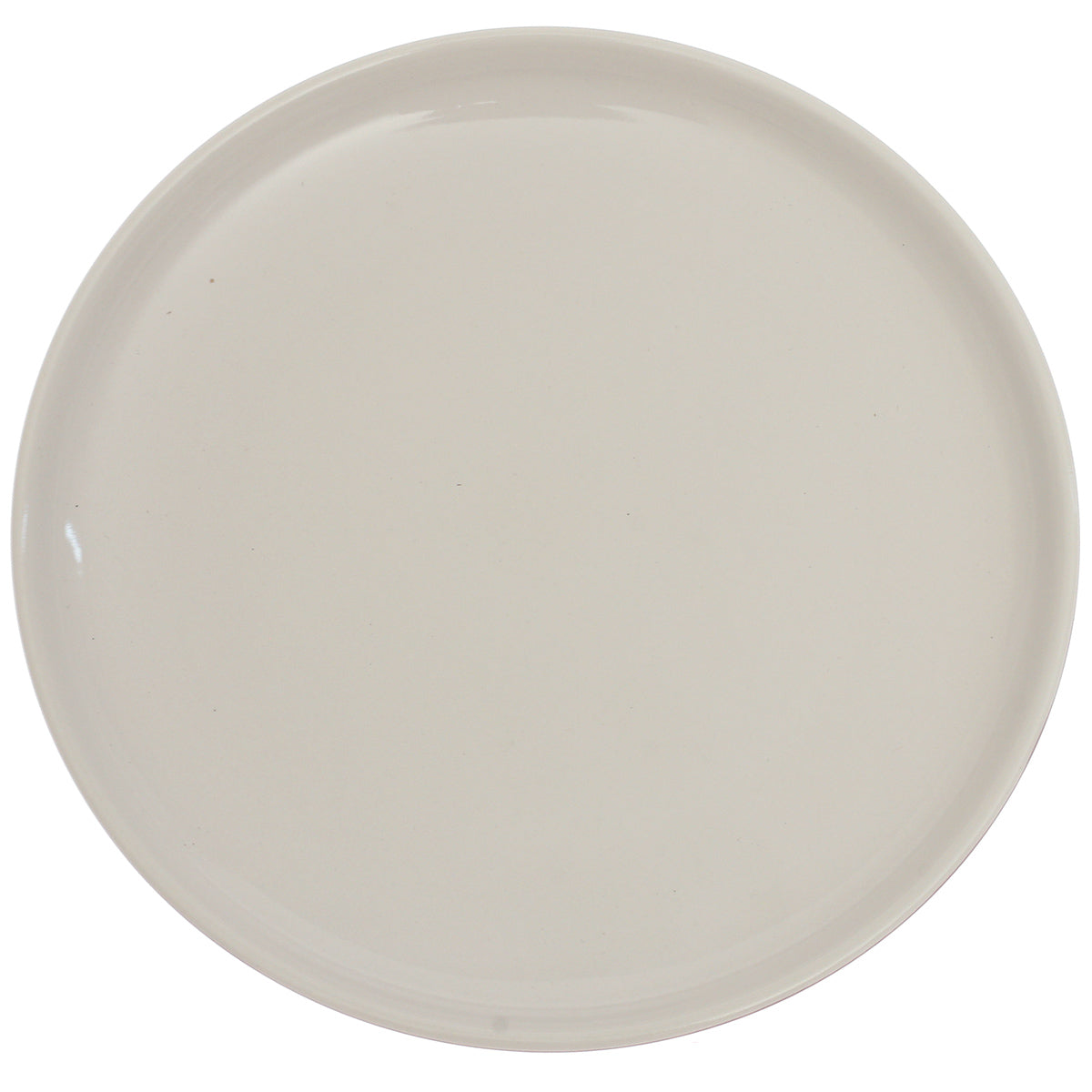 Maroon & White Ceramic Quarter Plate 7.5 Inch – Two-Tone Modern Side Plate - Habitt