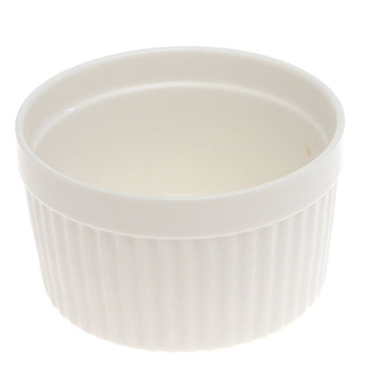 Ramekin Mould White 4.5 Inch - Habitt
