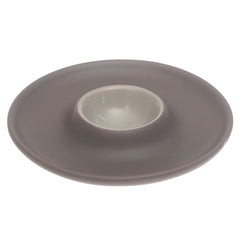 Sauce Dish Light Grey 5 Inch - Habitt