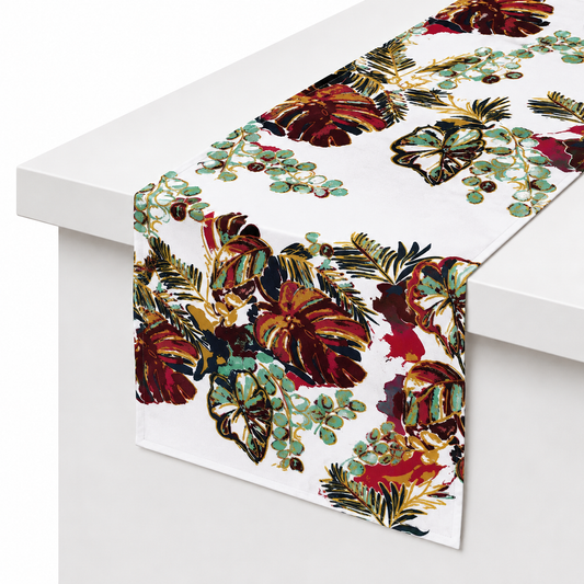 FLORAL DEW RUNNER 14X72