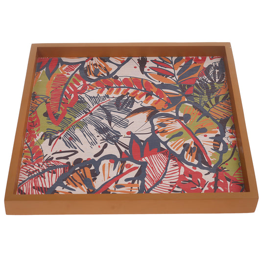Square Tray 14.5X14.5Inch Mars Red - Habitt