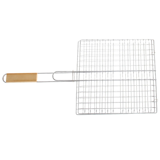 Hand Grill Square 66 – Stainless Steel BBQ Grilling Basket - Habitt