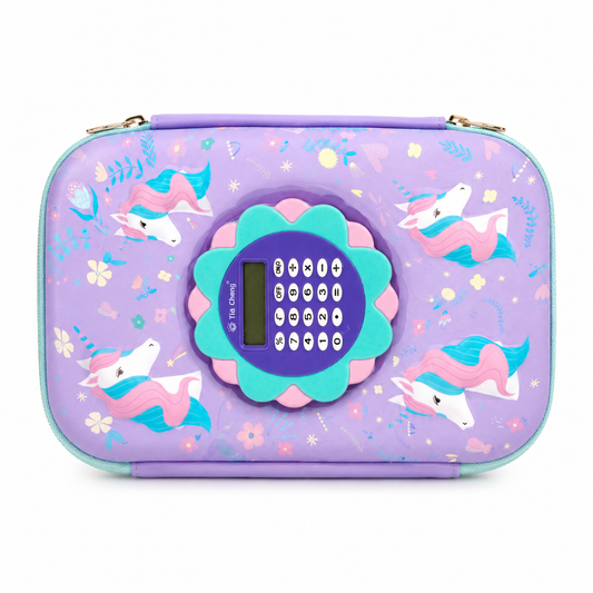 Assorted Kids 3D Calculator Pencil Pouch
