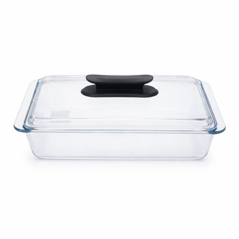 Glass Fresh Keeping Box 1.7L – Airtight Food Storage Container for Kitchen & Refrigerator - Habitt