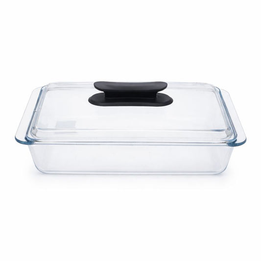 Glass Fresh Keeping Box 2.8L – Large Airtight Food Storage Container for Kitchen & Refrigerator - Habitt