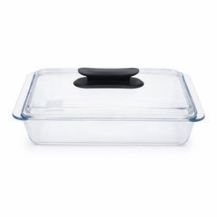 Glass Fresh Keeping Box 2.8L – Large Airtight Food Storage Container for Kitchen & Refrigerator - Habitt
