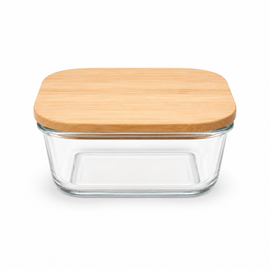 Square Glass Storage Box | Habitt
