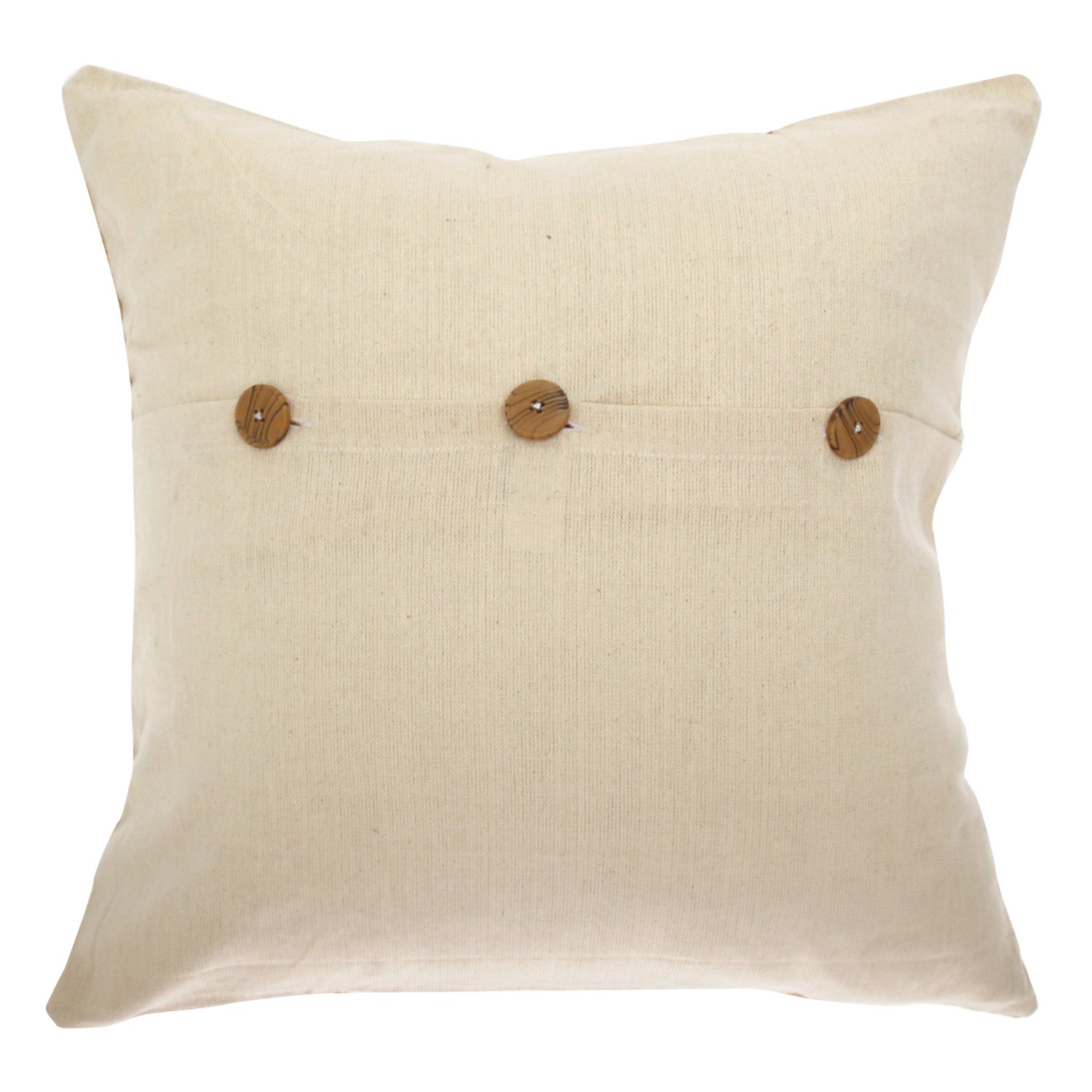 Grain Rhythm Textured Cushion Cover – 20 x 20 Inch - Habitt