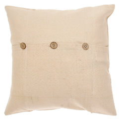 Linen Patterned Cushion Cover – 18 x 18 Inch - Habitt