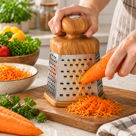 6-Sided Kitchen Grater & Chopper – Multipurpose Vegetable & Food Grater