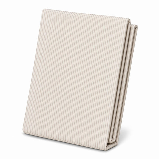 Neutral Lines Double Bed Sheet (96 × 102 inches)