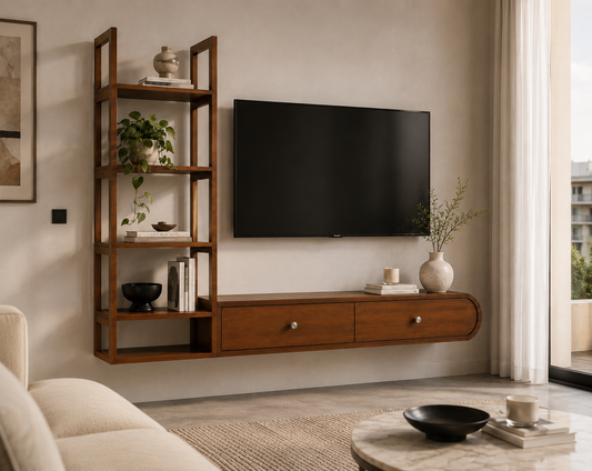 Aurra TV Unit with Display Shelf