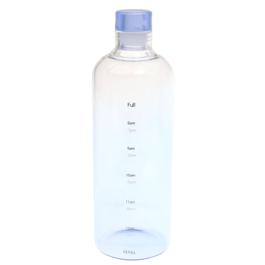 Cap G-Bottle with Time Markers – Hydration Bottle (350ml / 500ml / 750ml) - Habitt