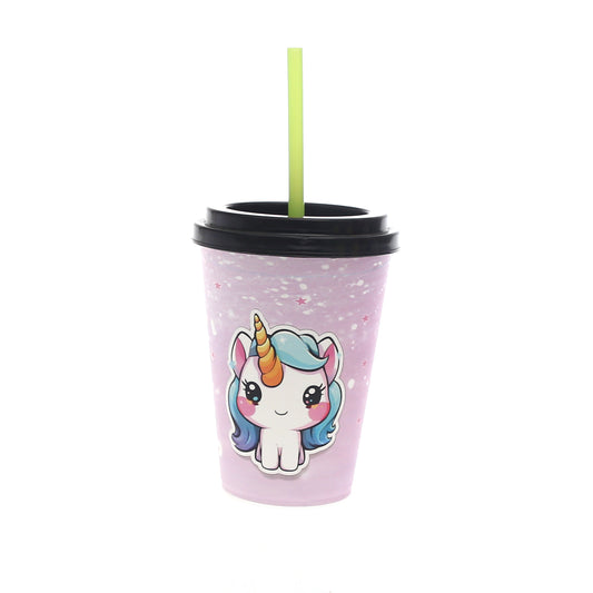 Cup with Straw – Purple - Habitt