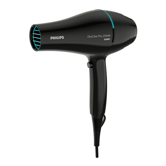 Philips BHD272/03 DryCare Pro Hair Dryer | 2100W Ionic Professional Hairdryer for Fast, Smooth Drying - Habitt