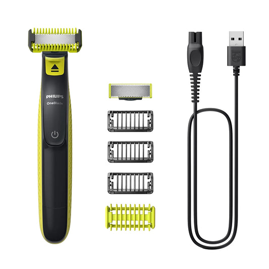Philips OneBlade Face + Body Trimmer QP2824/10 – Hybrid Shaving & Trimming Tool - Habitt