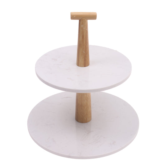 Pastry Serving Dish White.OLA-004 - Habitt