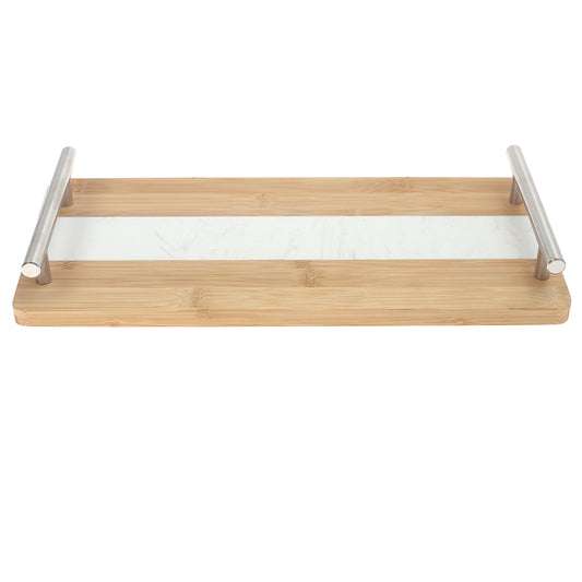 Wooden Tray White.OLA-014 - Habitt
