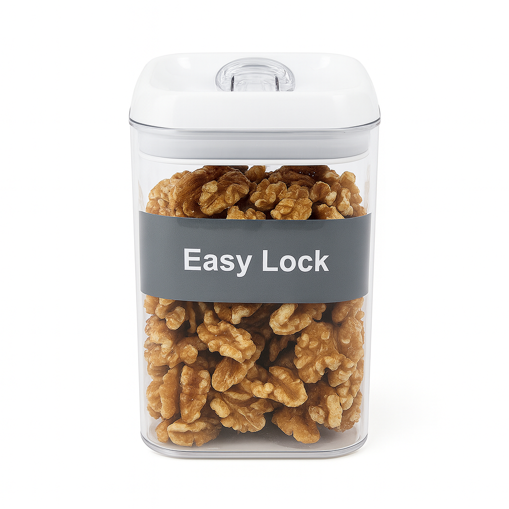 Easy Lock Airtight Jar – Medium - Habitt