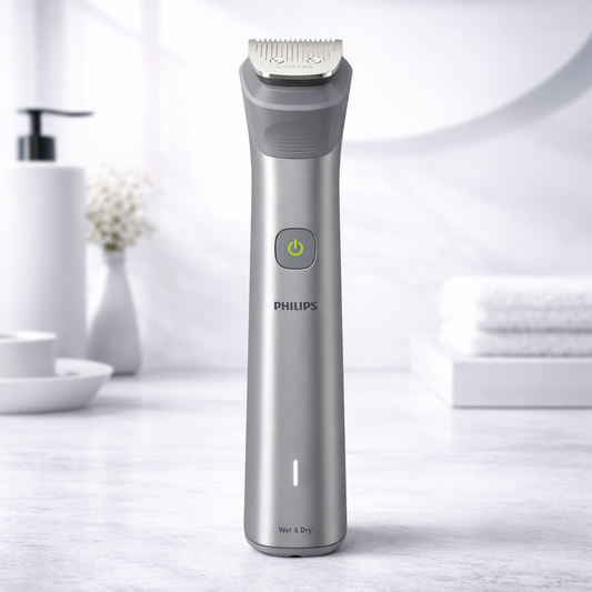 Philips MG5930/15 Multigroom Series 5000 All-in-One Trimmer | 11-Piece Wet & Dry Grooming Kit - Habitt