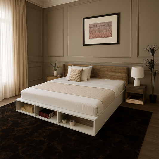 Mike King Size Bed - Habitt