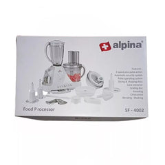 Food Processor SF-4002-SB - Habitt