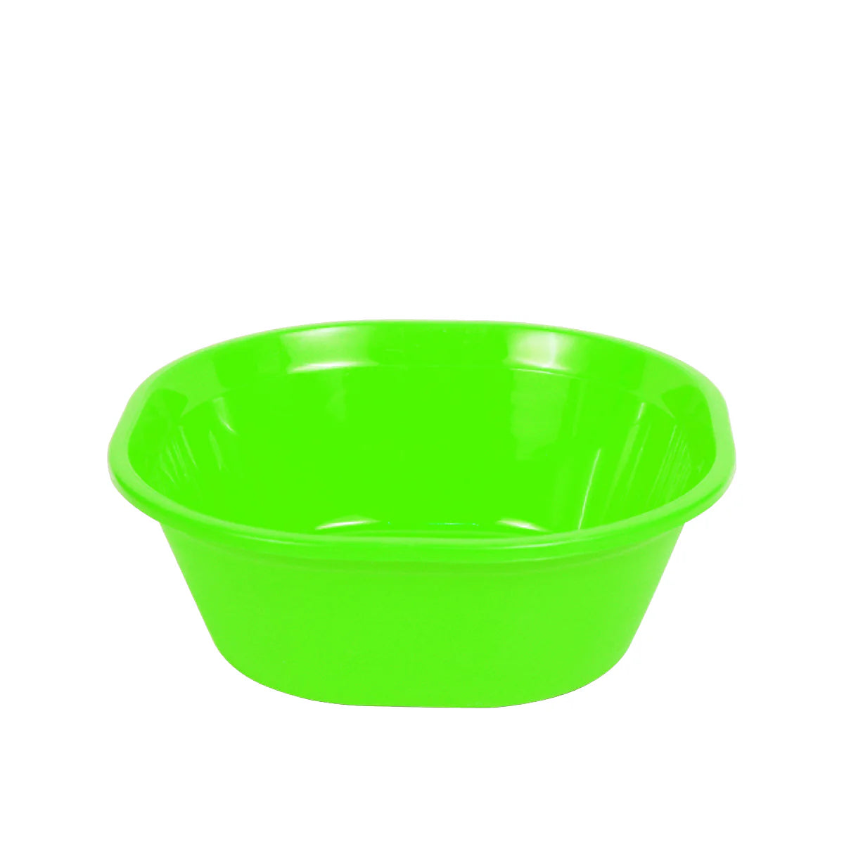 1pc Medium Plastic Mixing & Serving Bowl (Assorted) – 2500ml Multi-Purpose Kitchen Bowl (Yellow, Available in Red, Green, Blue, Orange, Magenta) - Habitt