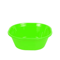 1pc Medium Plastic Mixing & Serving Bowl (Assorted) – 2500ml Multi-Purpose Kitchen Bowl (Yellow, Available in Red, Green, Blue, Orange, Magenta) - Habitt
